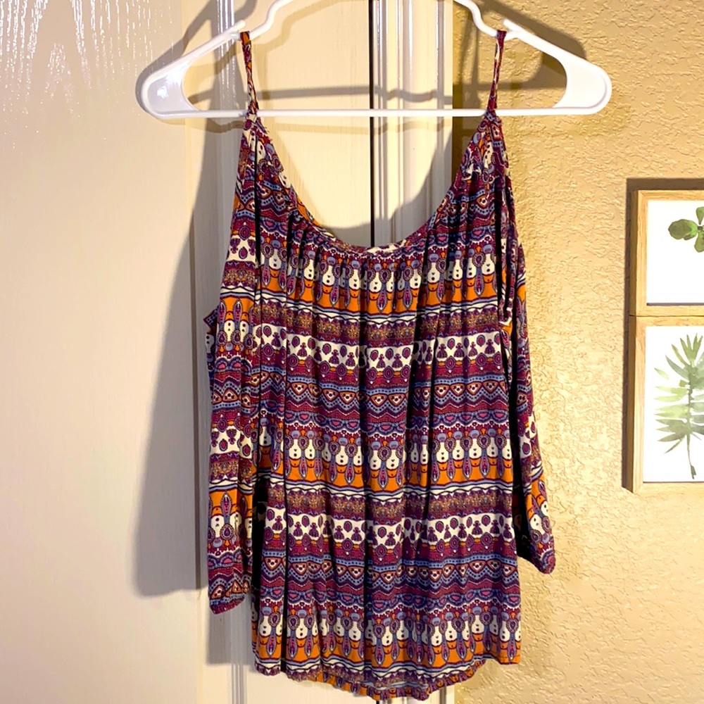 Off the shoulder shirt!!